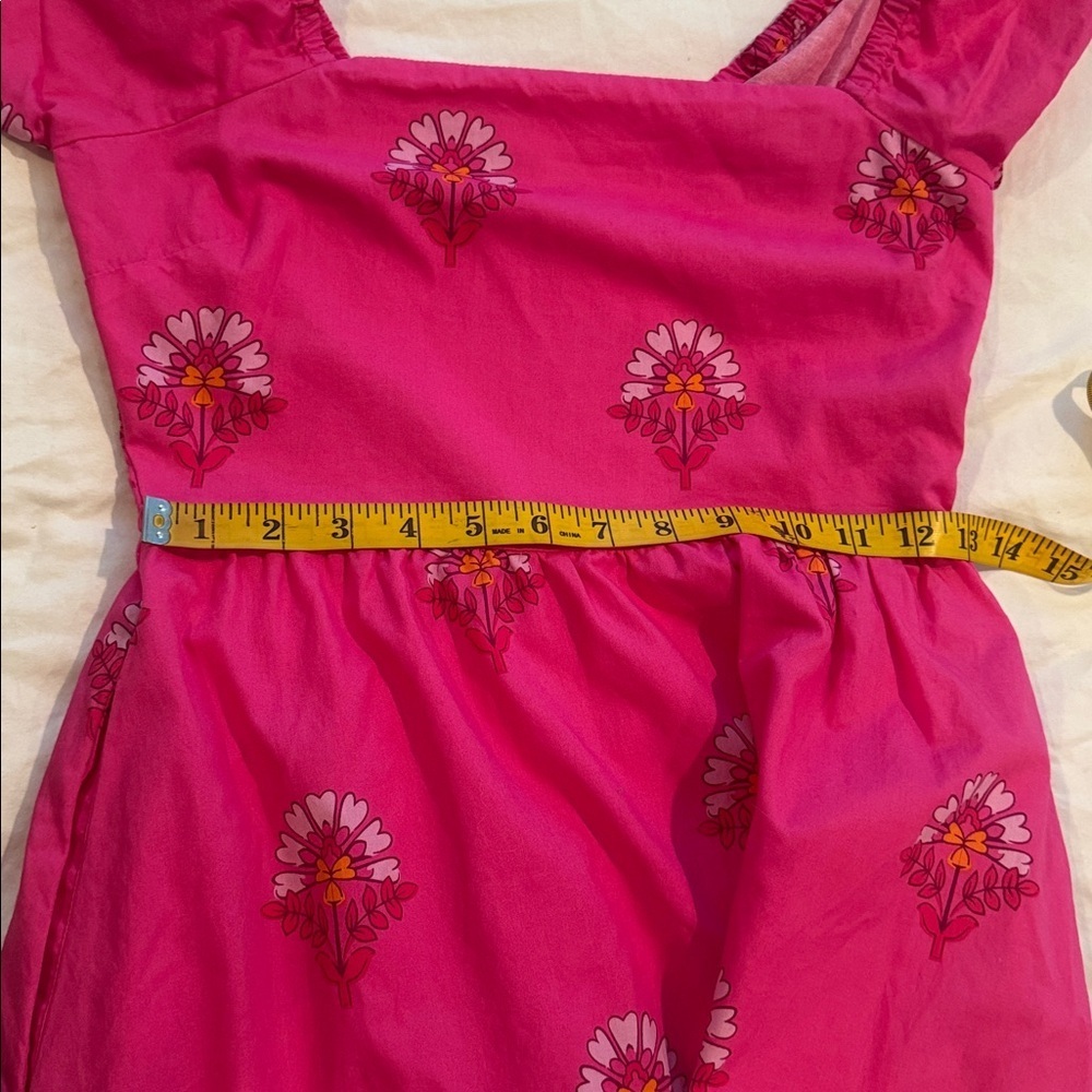 Sugarlips pink maxi dress with flowers - Picture 8 of 12